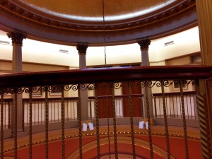 I am, for instance, the type who takes pictures of beautiful libraries (yes, this is a public library)